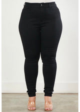 Vibrant Plus Size Jeans (Black) EP1001PLUS