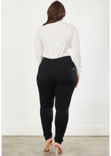 Vibrant Plus Size Jeans (Black) EP1001PLUS